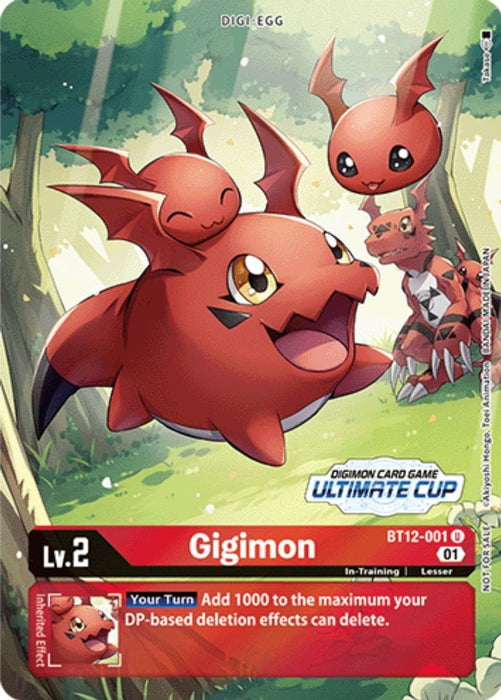 Gigimon (Ultimate Cup) (#BT12-001 U) (Across Time) Near Mint