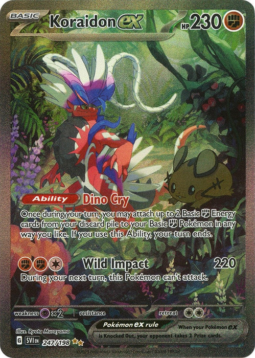 Image for Koraidon ex (247/198) [SV01: Scarlet & Violet Base Set] - Pokemon