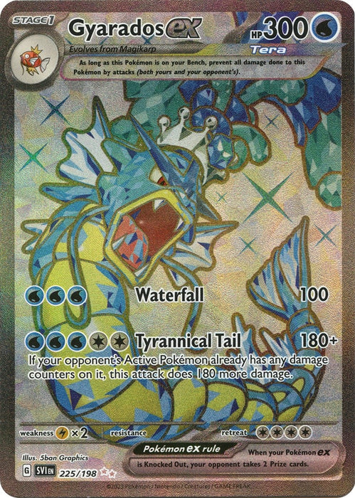 Image for Gyarados ex (225/198) [SV01: Scarlet & Violet Base Set] - Pokemon