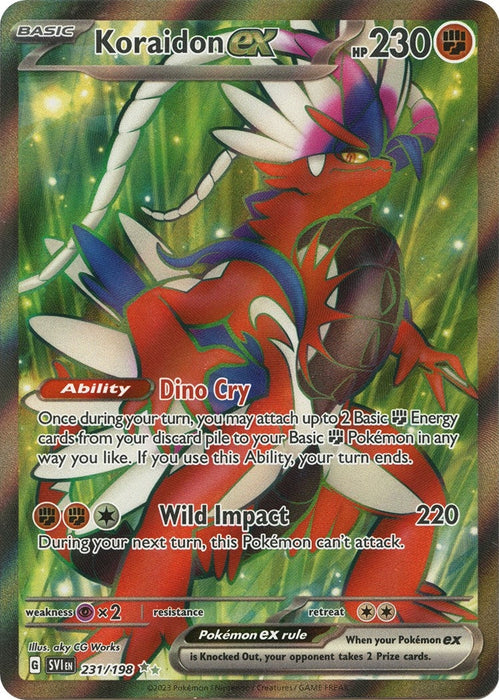 Image for Koraidon ex (231/198) [SV01: Scarlet & Violet Base Set] - Pokemon