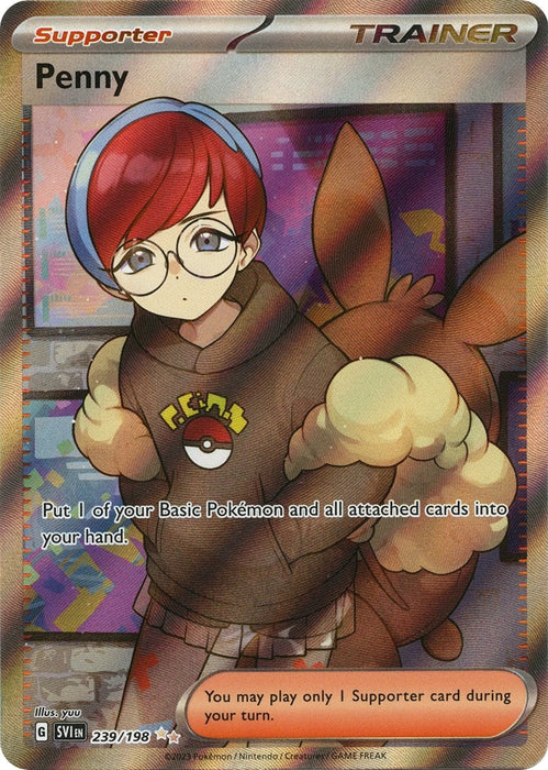 Image for Penny (239/198) [SV01: Scarlet & Violet Base Set] - Pokemon