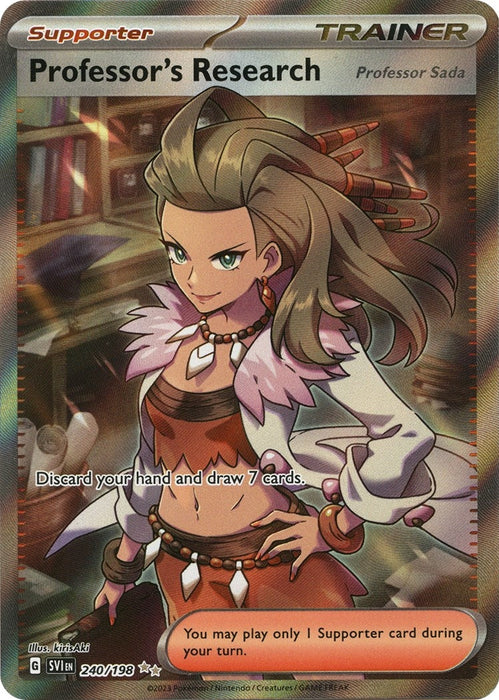 Image for Professor's Research (240/198) [SV01: Scarlet & Violet Base Set] - Pokemon