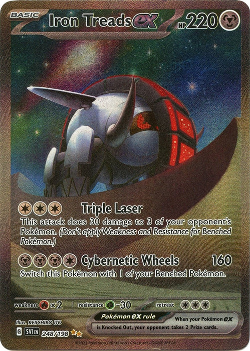 Image for Iron Treads ex (248/198) [SV01: Scarlet & Violet Base Set] - Pokemon