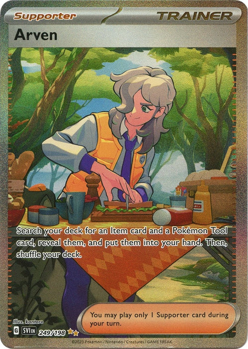 Image for Arven (249/198) [SV01: Scarlet & Violet Base Set] - Pokemon