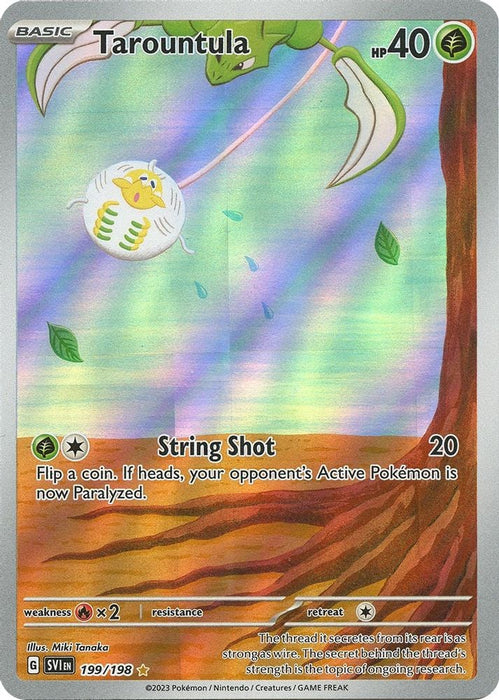 Tarountula 199 198 (#199/198) (SV01: Scarlet & Violet Base Set) Near Mint Holofoil
