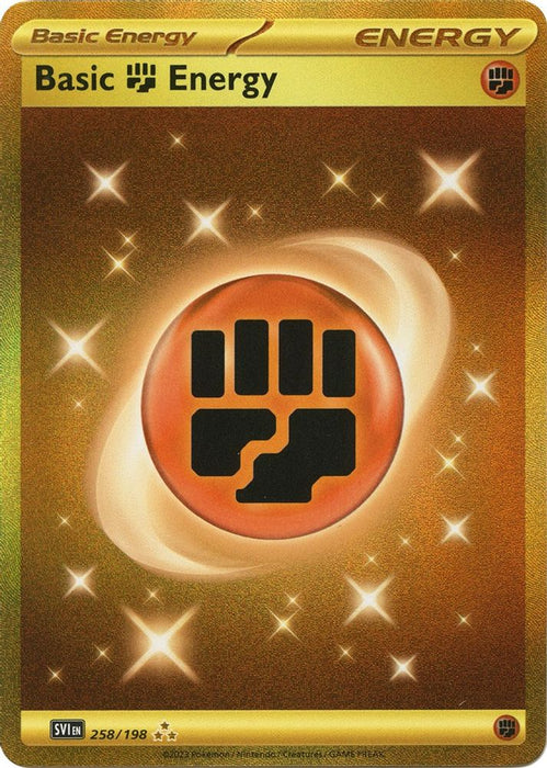 Basic Fighting Energy - 258/198 (#258/198) (SV01: Scarlet & Violet Base Set) Near Mint Holofoil