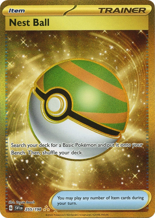Image for Nest Ball (255/198) [SV01: Scarlet & Violet Base Set] - Pokemon