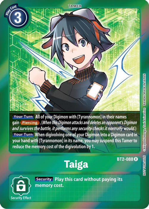 Taiga (Event Pack 4) (#BT2-088 R) (Release Special Booster 1.0) Near Mint Foil