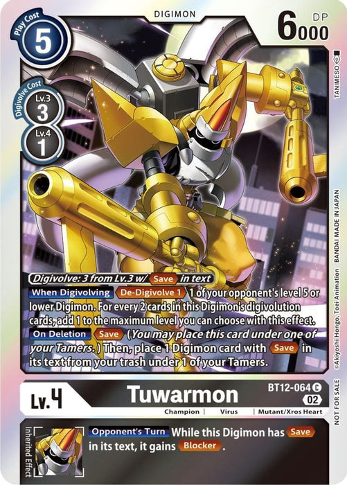 Tuwarmon Box Topper (#BT12-064 C) (Across Time) Near Mint Foil