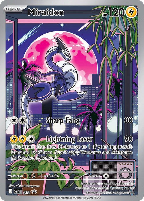 Miraidon - 013 (#013) (SV: Scarlet & Violet Promo Cards) Near Mint Holofoil
