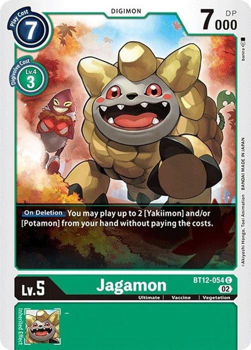 Jagamon (#BT12-054 C) (Across Time) Near Mint