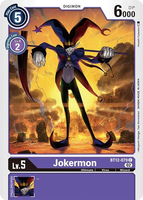 Jokermon (#BT12-079 C) (Across Time) Near Mint