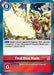 Final Xros Blade (#BT12-100 R) (Across Time Pre-Release Cards) Near Mint Foil