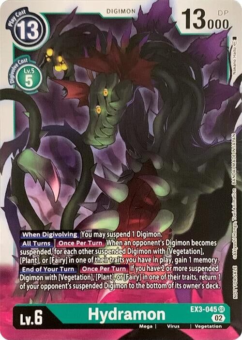 Image for Hydramon (EX3-045 SR) - Digimon Card Game