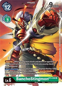 Image for BanchoStingmon (Across Time Pre-Release) (BT3-058 U) - Digimon Card Game