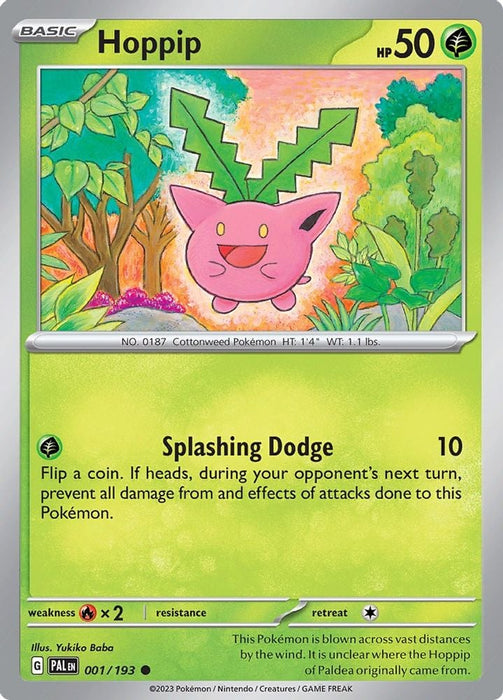 Hoppip (#001/193) (SV02: Paldea Evolved)
