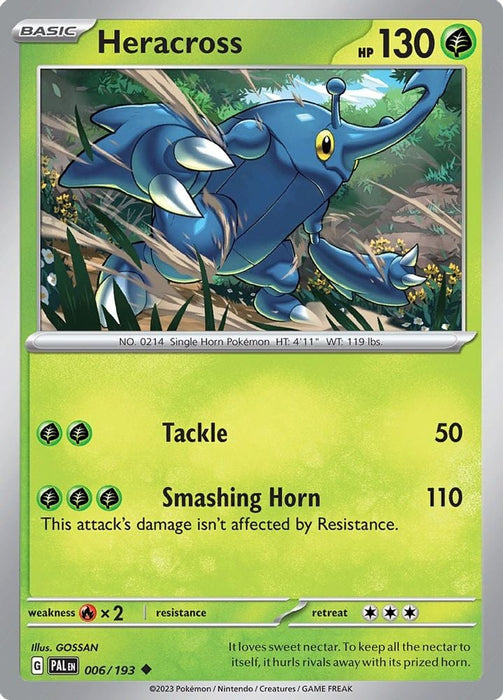 Heracross 006 193 (#006/193) (SV02: Paldea Evolved)
