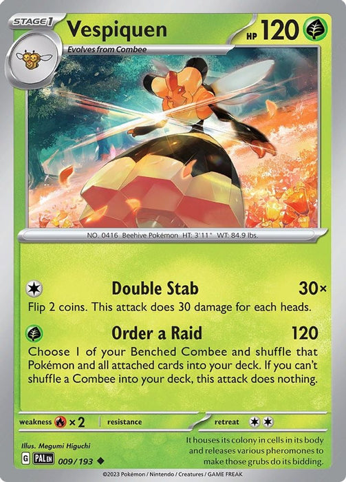 Vespiquen (#009/193) (SV02: Paldea Evolved)