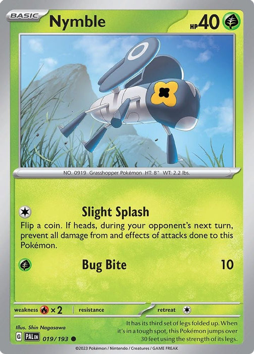 Nymble 019 193 (#019/193) (SV02: Paldea Evolved)