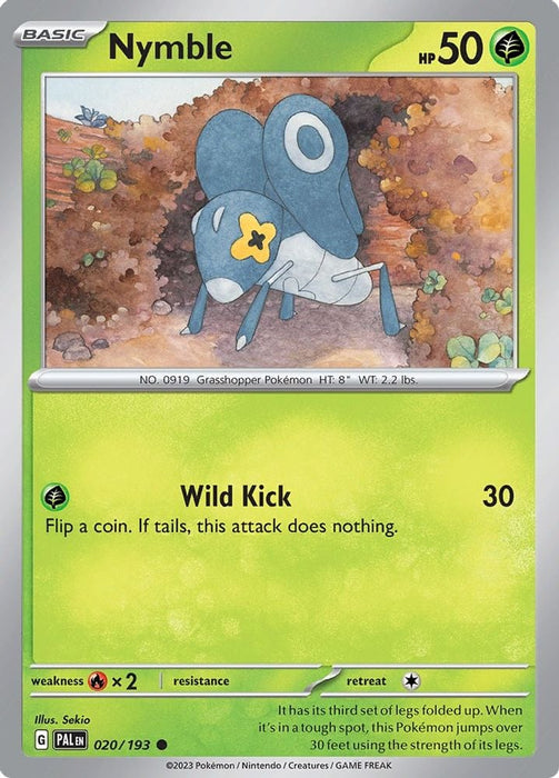 Nymble 020 193 (#020/193) (SV02: Paldea Evolved)