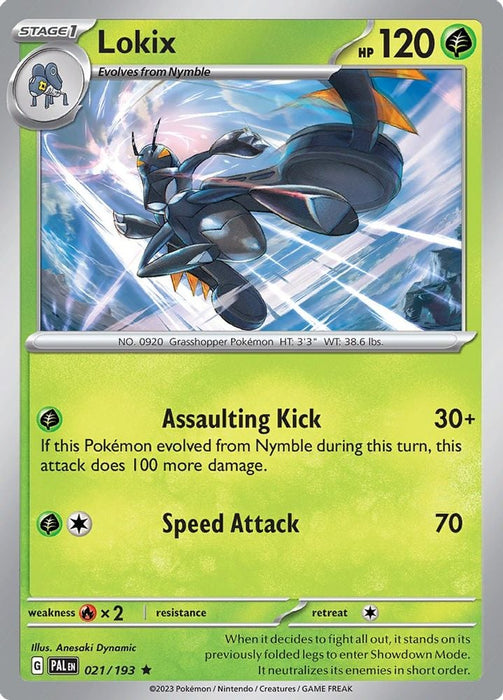Lokix (#021/193) (SV02: Paldea Evolved)