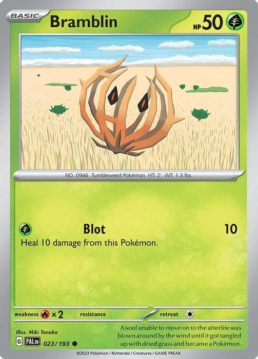 Bramblin 023 193 (#023/193) (SV02: Paldea Evolved)