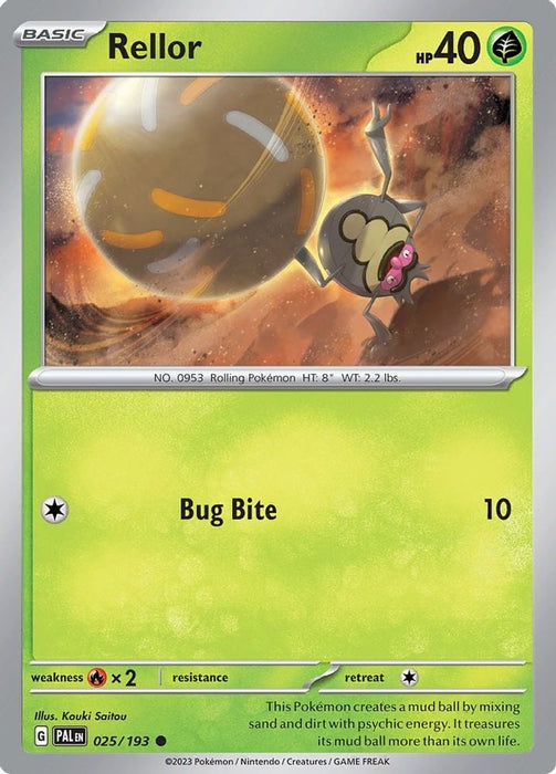Rellor 025 193 (#025/193) (SV02: Paldea Evolved)