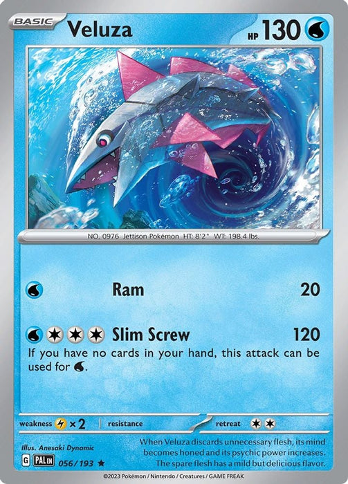Veluza 056 193 (#056/193) (SV02: Paldea Evolved)