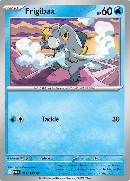 Frigibax 057 193 (#057/193) (SV02: Paldea Evolved)