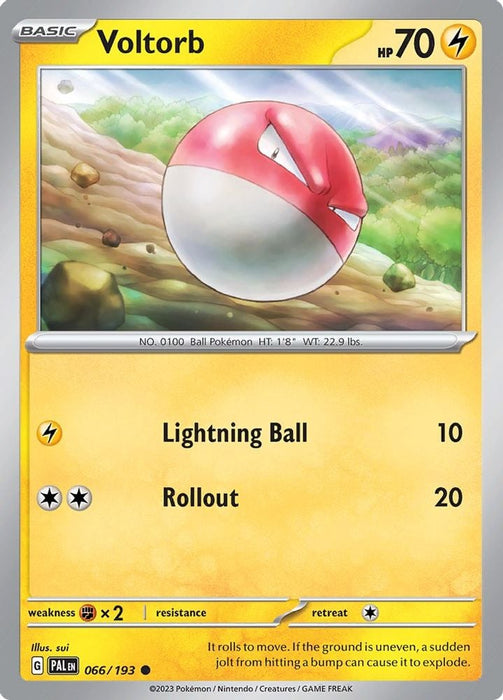 Voltorb (#066/193) (SV02: Paldea Evolved)