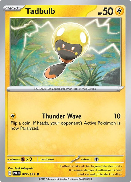 Tadbulb 077 193 (#077/193) (SV02: Paldea Evolved)