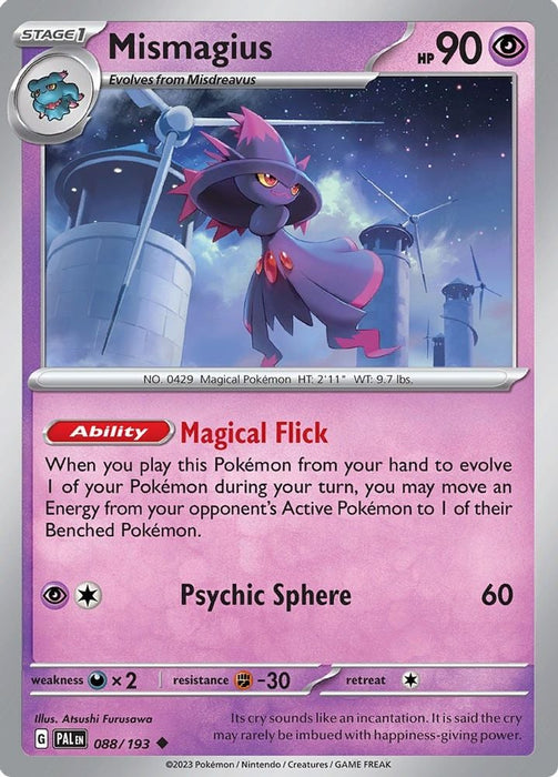 Mismagius 088 193 (#088/193) (SV02: Paldea Evolved)