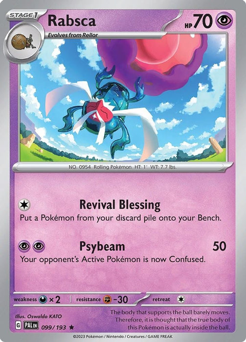 Rabsca 099 193 (#099/193) (SV02: Paldea Evolved)