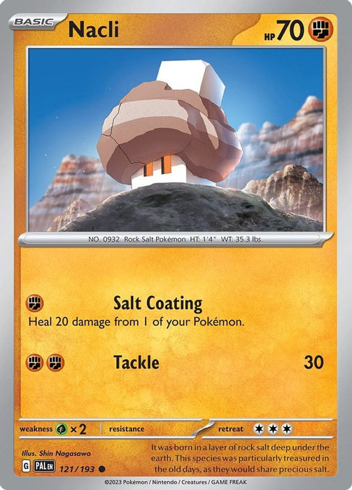 Nacli 121 193 (#121/193) (SV02: Paldea Evolved)