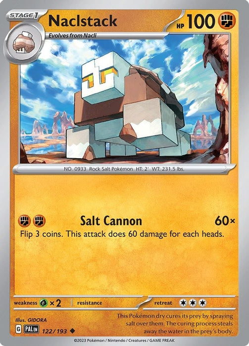 Naclstack (#122/193) (SV02: Paldea Evolved)
