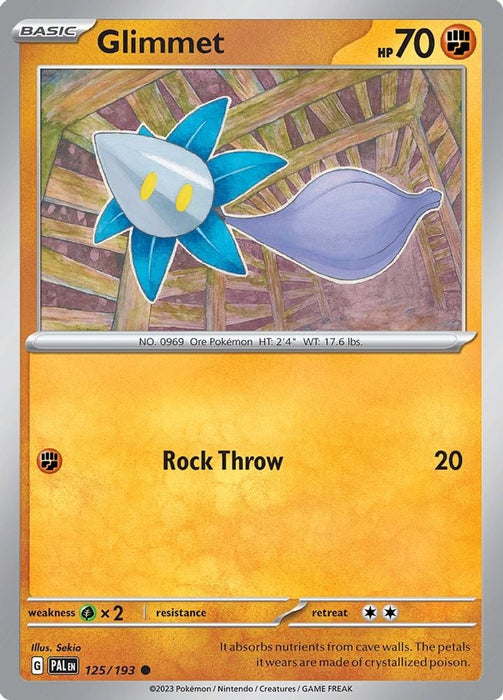 Glimmet 125 193 (#125/193) (SV02: Paldea Evolved)