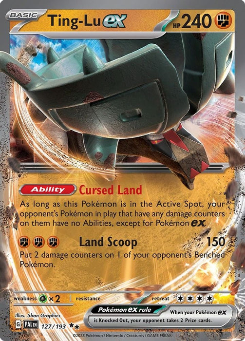 Ting Lu ex (#127/193) (SV02: Paldea Evolved)