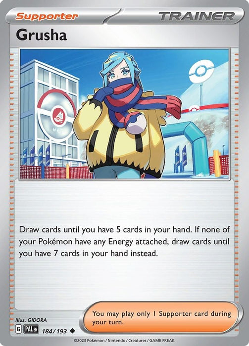 Grusha 184 193 (#184/193) (SV02: Paldea Evolved)