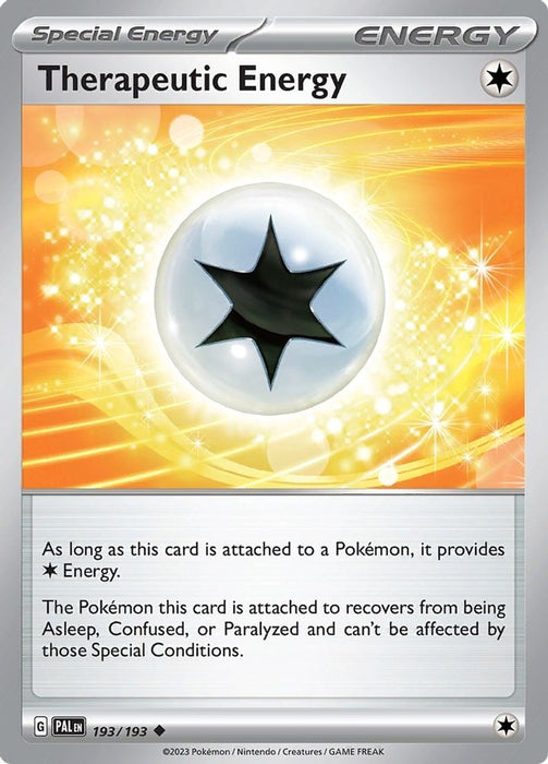 Therapeutic Energy (#193/193) (SV02: Paldea Evolved)