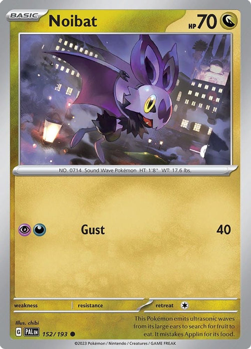 Noibat (#152/193) (SV02: Paldea Evolved)