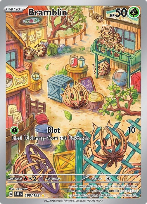 Bramblin 198 193 (#198/193) (SV02: Paldea Evolved)