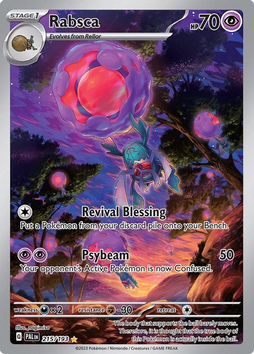 Rabsca 215 193 (#215/193) (SV02: Paldea Evolved)