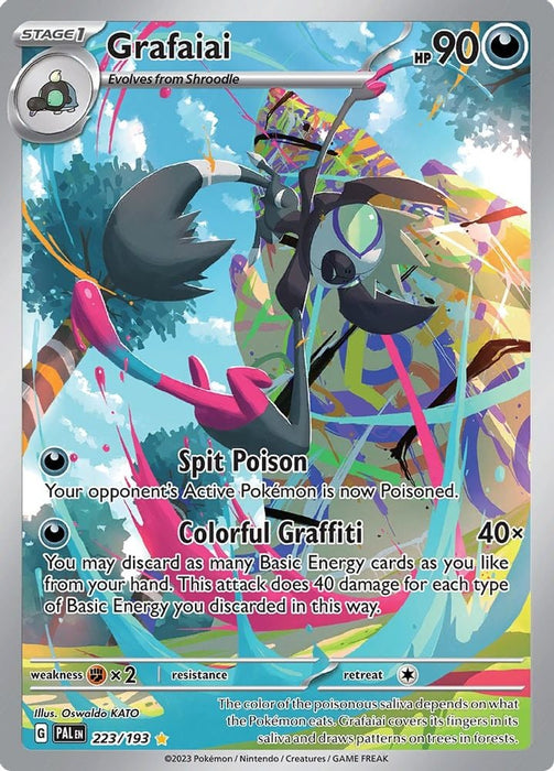 Grafaiai 223 193 (#223/193) (SV02: Paldea Evolved)