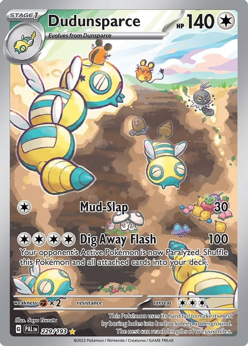 Dudunsparce 229 193 (#229/193) (SV02: Paldea Evolved)