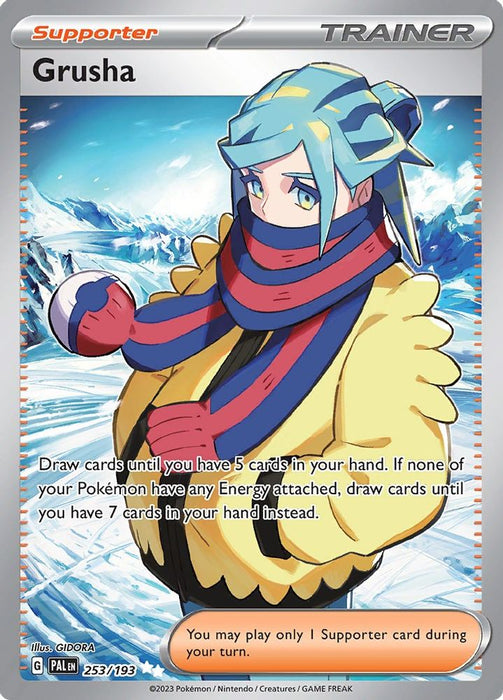 Grusha - 253/193 (#253/193) (SV02: Paldea Evolved) Near Mint Holofoil