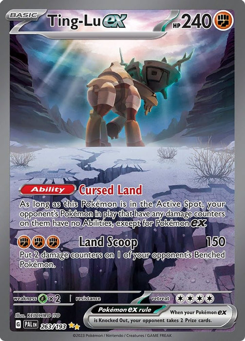 Ting Lu ex 263 193 (#263/193) (SV02: Paldea Evolved)