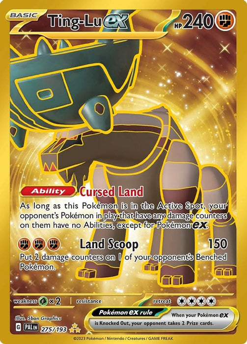 Ting Lu ex 275 193 (#275/193) (SV02: Paldea Evolved)