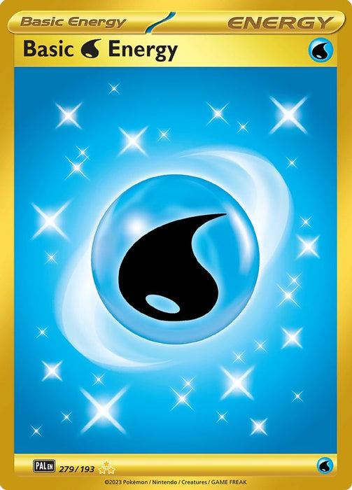Basic Water Energy - 279/193 (#279/193) (SV02: Paldea Evolved) Near Mint Holofoil