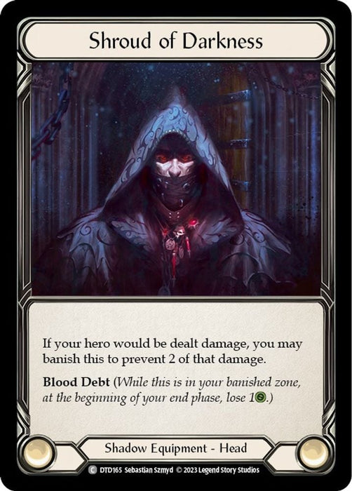 Shroud of Darkness (#DTD165) (Dusk till Dawn) Near Mint Cold Foil