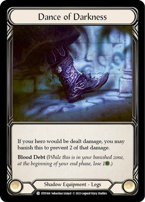 Dance of Darkness (#DTD168) (Dusk till Dawn) Near Mint Cold Foil